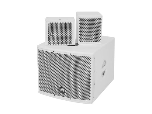 OMNITRONIC PA-Lautsprecher-Set – Inkl. Subwoofer, Bluetooth