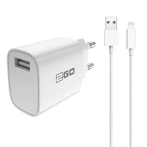 2GO Netz-Ladeset – Universal, inkl. Lightning-Kabel