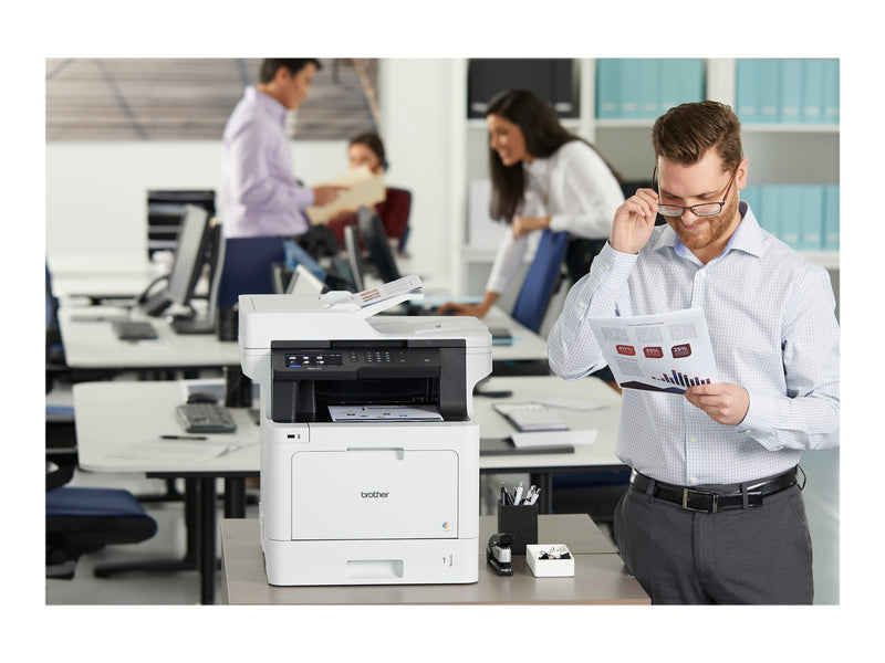 Brother Multifunktionsdrucker – 4-in-1, Farblaser, NFC-Sicherheit