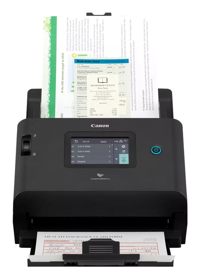 Canon Dokumentenscanner – Schnell und vielseitig für Ihr Büro
