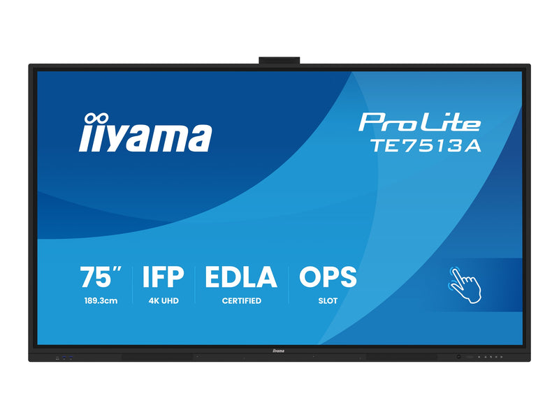 Iiyama 75" 4K-Display – Touchscreen, Android OS