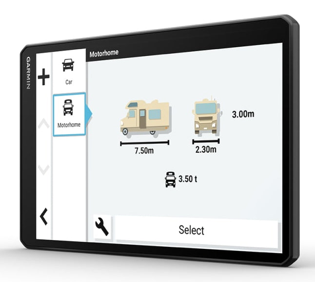 Garmin Camper 1095 – Großes Display, einfache Navigation