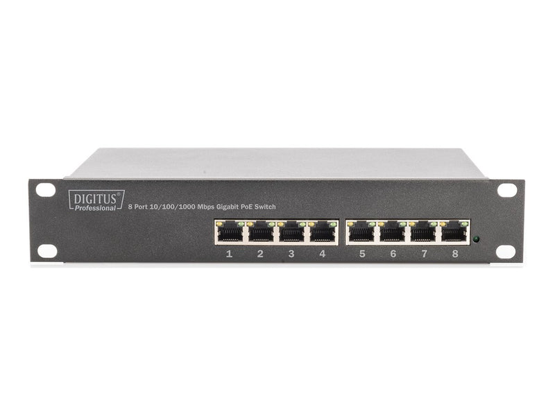 Digitus Gigabit Ethernet PoE Switch – 8 Ports für schnelle Netzwerke