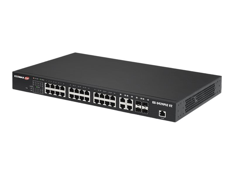 Edimax Netzwerk-Switch – 24 Anschlüsse, PoE+ für einfache Einrichtung
