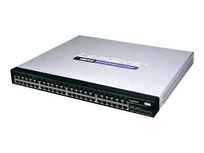Linksys 48-Port Gigabit Switch – Sicheres Netzwerkmanagement