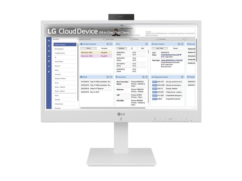LG All-in-One Thin Client – 24" Display, 8 GB RAM