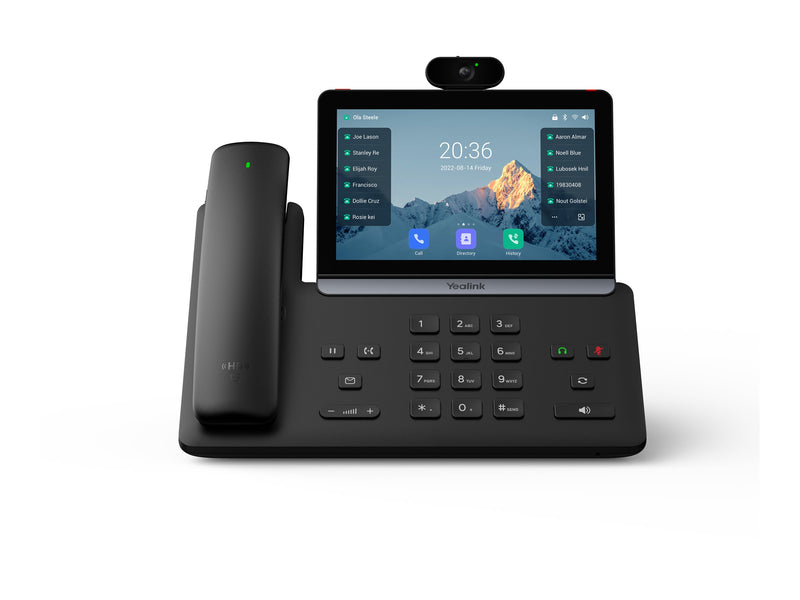 Yealink VoIP-Tischtelefon – 7" Display, Android 13