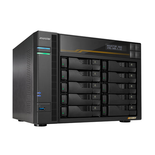 Asustor NAS-Speicher – 10 Einschübe, ideal für Datensicherung