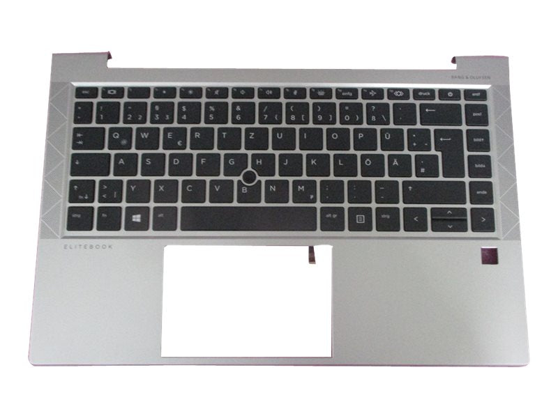 HP Ersatztastatur Notebook – beleuchtet, mit Zeigestock und ClickPad