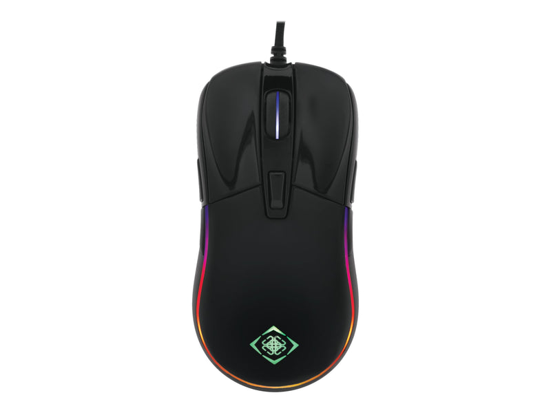 DELTACO Gaming-Maus – Komfortabel, 6 Tasten, einstellbare DPI