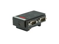 Roline USB-Seriell Adapter – Für DIN-Schienen, einfache Verbindung