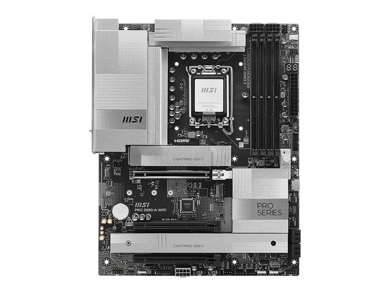 MSI Motherboard PRO Z890-A – Wi-Fi, USB-C Anschlüsse