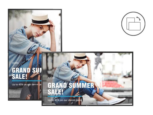 Neovo 55" 4K Display – Helle Darstellung für Profis