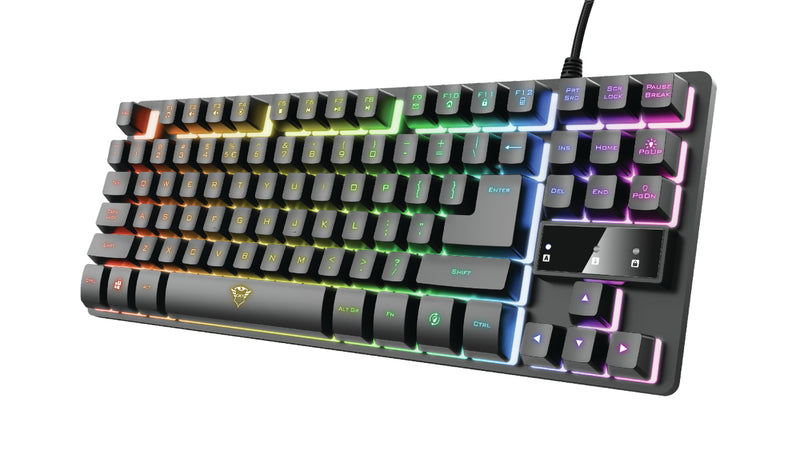 TRUST Gaming-Tastatur mit Maus – USB-Anschluss, deutsche Tasten