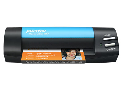 Plustek MobileOffice Dokumentenscanner – Tragbar, USB-Anschluss