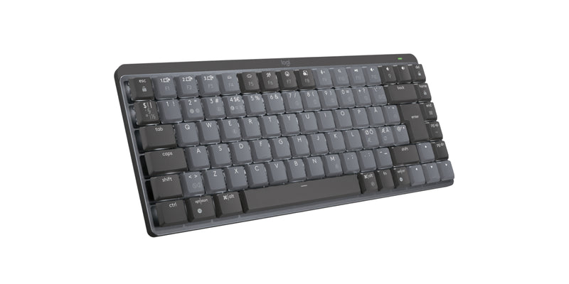 Logitech MX Mechanische Mini-Tastatur – Kabellos, Beleuchtet