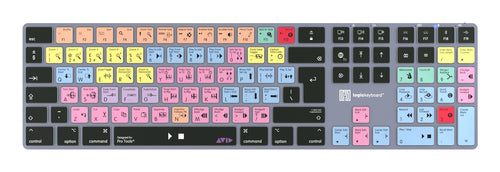 LOGIC-KEYBOARD für Mac – Spezialtastatur für Avid Pro Tools