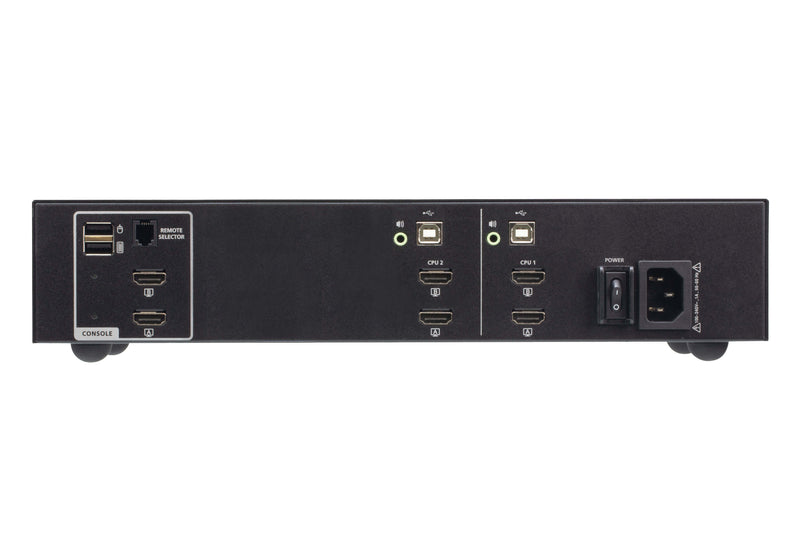 ATEN KVM-Switch – 2-Port HDMI, Dual-Display-Unterstützung