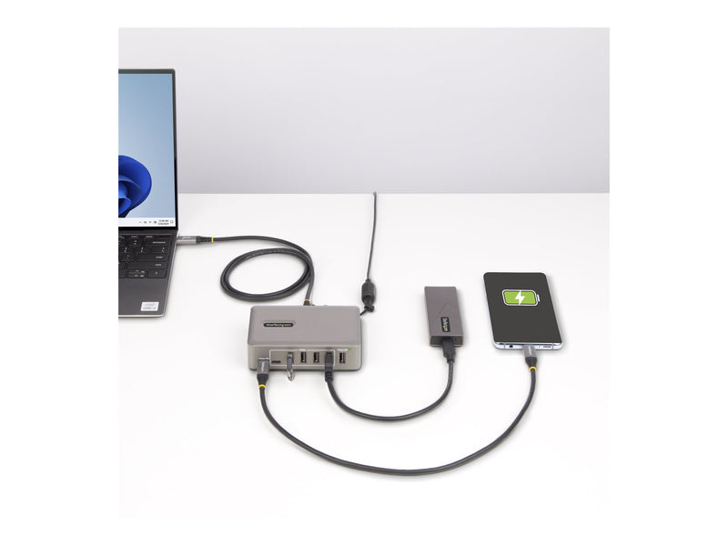 Startech.com 10-Port USB-C Hub – 10 Gbit/s, Stromversorgung
