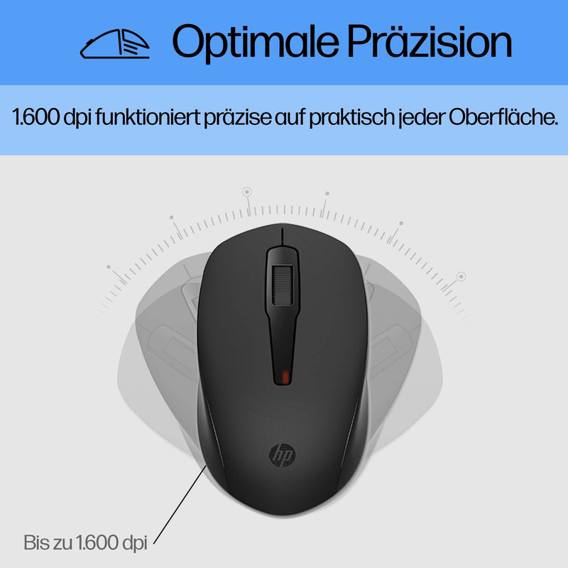 HP Tastatur-und-Maus-Set – Komfortable USB-Verbindung