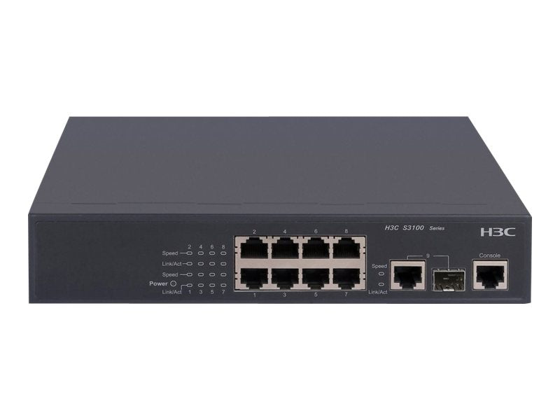 HP Enterprise 8-Port Switch – Sicher, verwaltbar, stapelbar