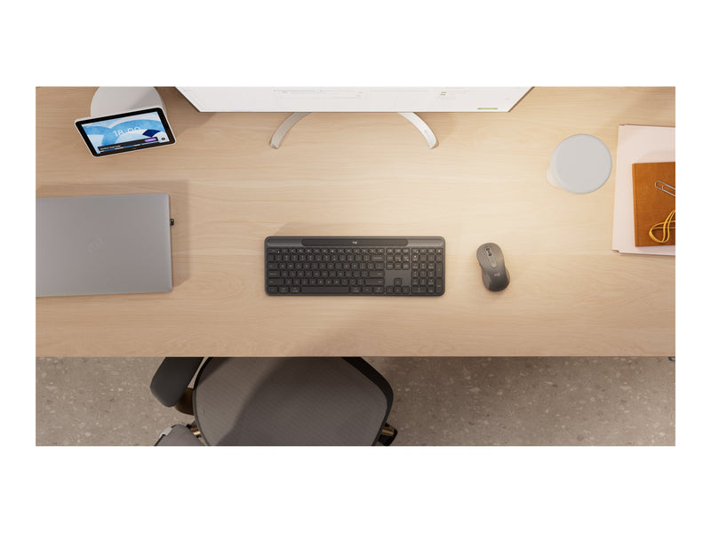Logitech Kabellose Tastatur – Solar, Bluetooth, USB-C