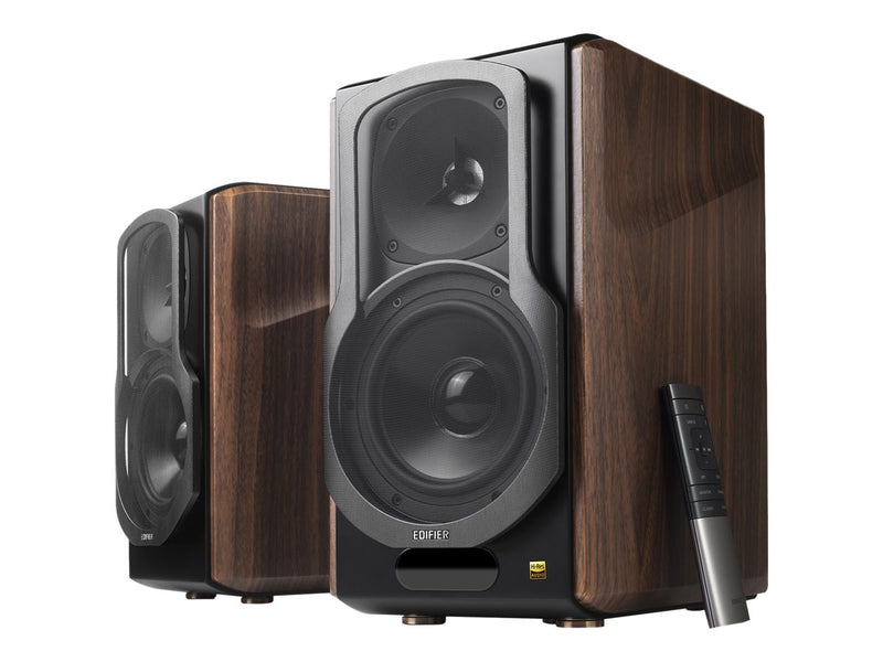 Edifier 2.0 Aktivboxen – Bluetooth, Holzdesign