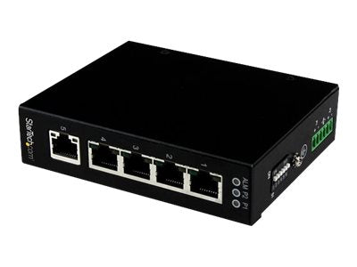 Startech Ethernet Switch – 5 Ports, robust für Industrieeinsatz