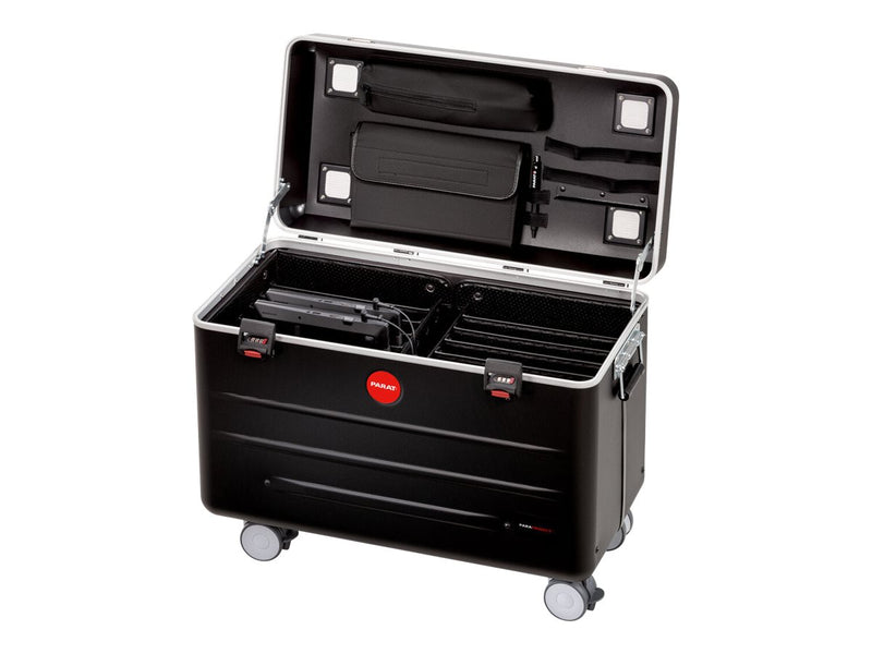Parat Notebook-Koffer – Transport & Laden für 10 Geräte bis 15,6"