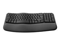 Logitech Ergonomische Tastatur – Kabellos, komfortables Design