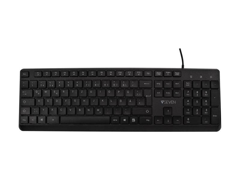 V7 USB-Tastatur – Spanisches Layout, Multimedia-Tasten