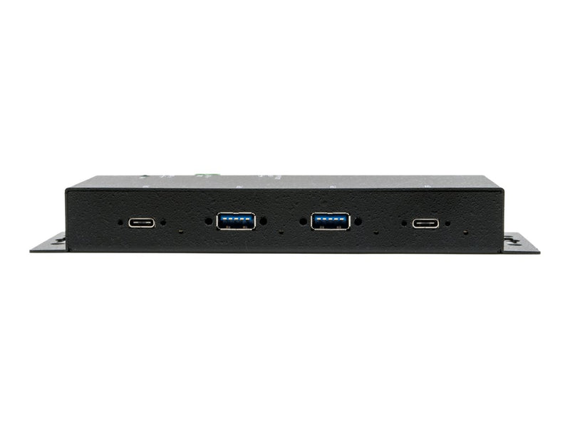 Exsys USB-Hub – 4 Anschlüsse, Desktop & wandmontierbar
