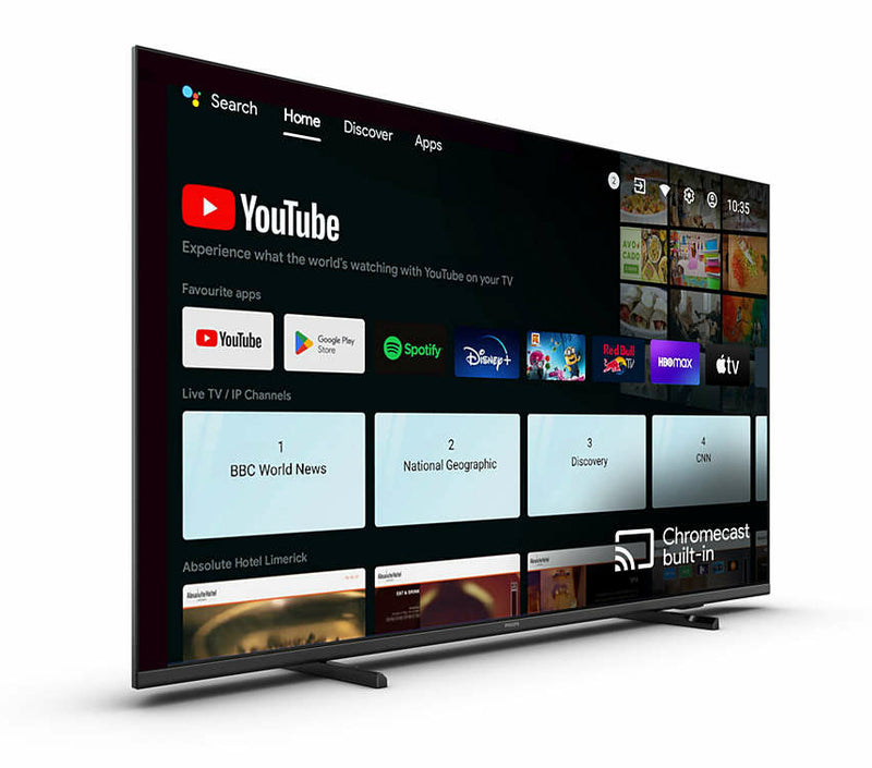 Philips 43" Hotel TV – 4K UHD, Smart TV mit Google Assistant