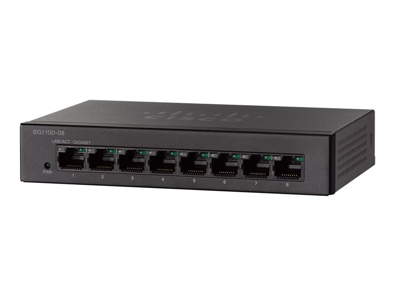Cisco 8-Port Netzwerk-Switch – Schnelle Verbindung für Ihr Büro
