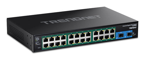 TRENDnet Rackmount Switch – 26 Ports, robust für Industrie