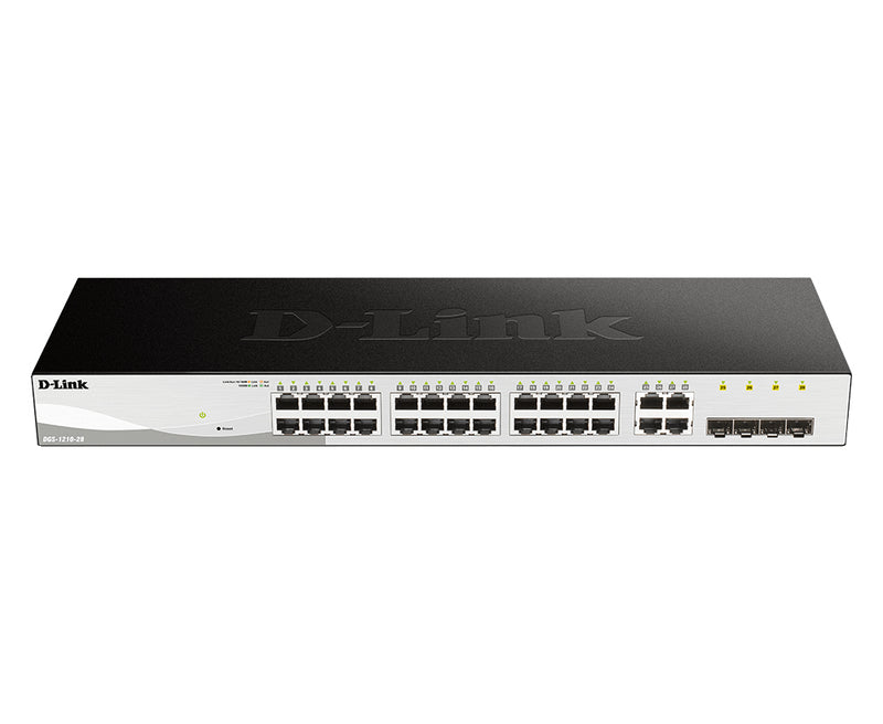 D-Link 24-Port Gigabit Switch – Einfaches Management, hohe Sicherheit