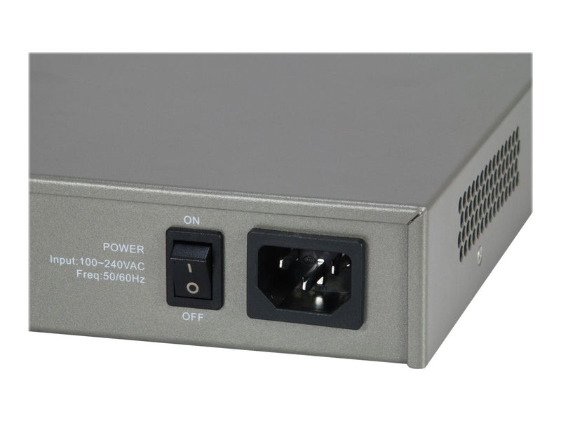 LevelOne Netzwerk-Switch – 20 Anschlüsse, 10 Gigabit Ethernet