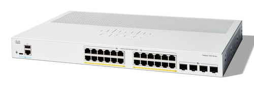 Cisco Netzwerk-Switch – 24 Ports, PoE+ für kleine Unternehmen