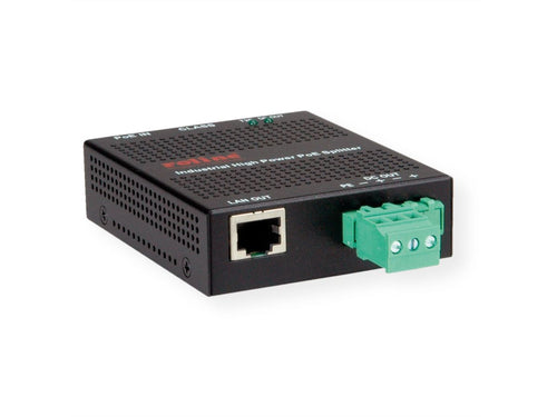 ROLINE PoE Splitter – 30W Leistung für Gigabit-Netzwerke