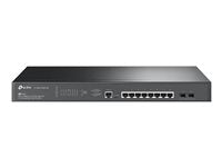 TP-Link Switch – 8 PoE+ Ports, 2 schnelle SFP+ Anschlüsse