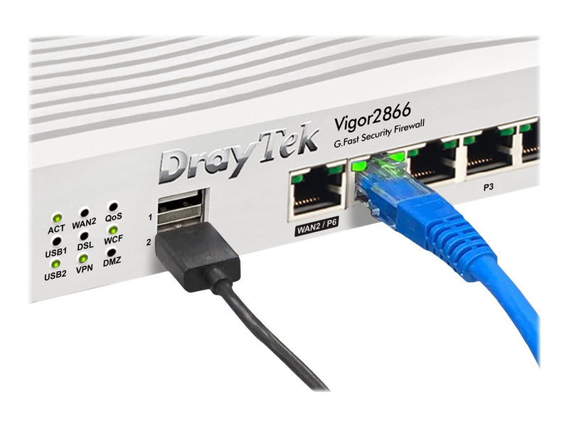 Draytek Vigor Router – Integriertes DSL-Modem, Firewall