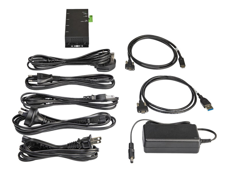 StarTech USB-C Hub – 4 Ports, robustes Metallgehäuse