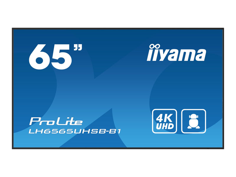 Iiyama 65" 4K Display – Lebendige Farben, Android-Betriebssystem