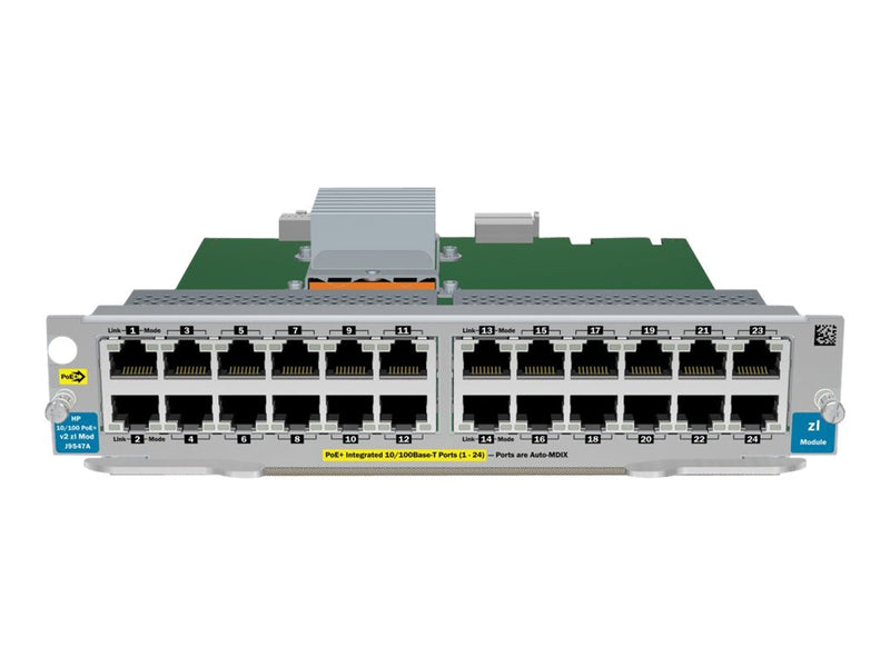 HP Enterprise Netzwerkmodul – 24 Ports, PoE+ Unterstützung