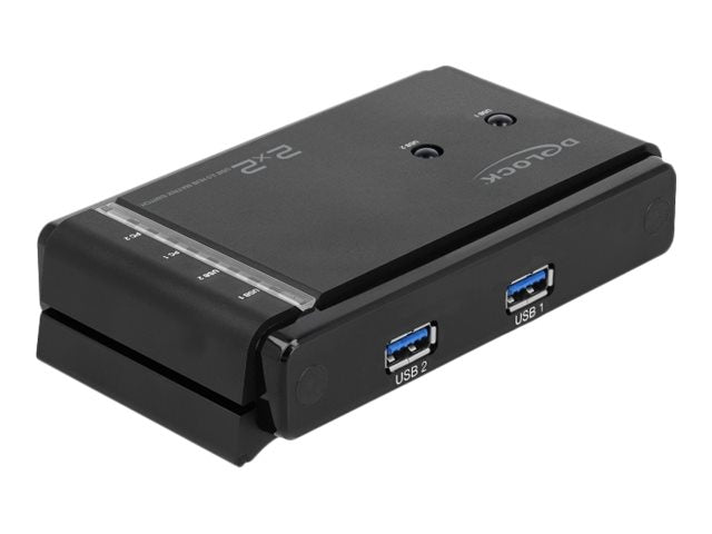 Delock USB 3.0 Switch – 2 PCs, 2 Geräte gleichzeitig nutzbar