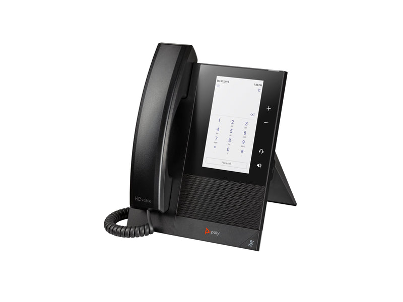 HP Poly CCX 400 Telefon – Einfaches Touchscreen-Telefon für MS Teams