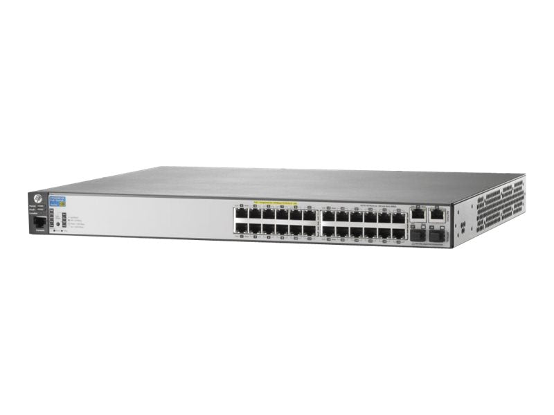 HP Enterprise 24-Port Switch – PoE+, Fast Ethernet