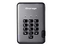 iStorage Externe SSD – 256 GB, sichere PIN-Verschlüsselung
