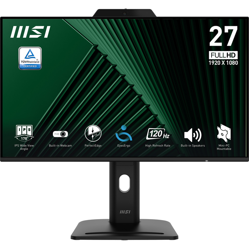 MSI 27" Monitor – 2K-Display, augenschonend
