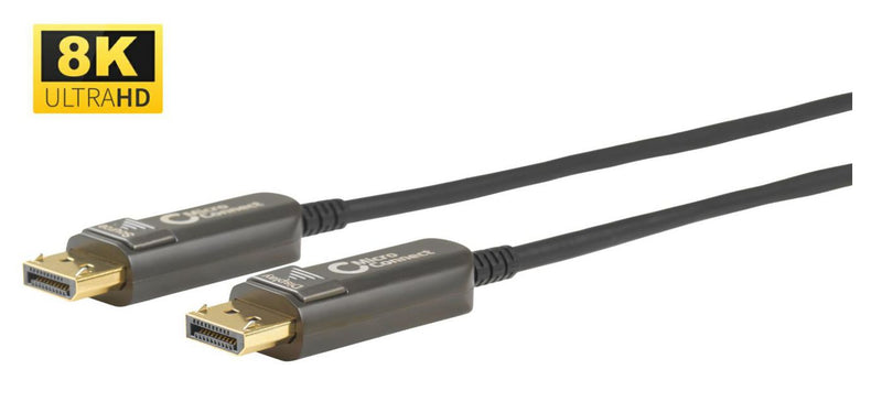 Microconnect DisplayPort-Kabel – 8K Unterstützung, 20 m Länge